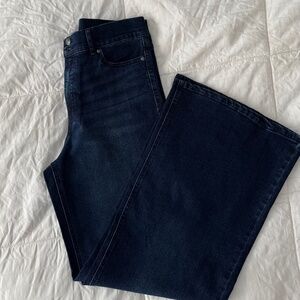 Sofia Vergara Wide Leg Jeans – Margot Style | Dark Blue Size 14